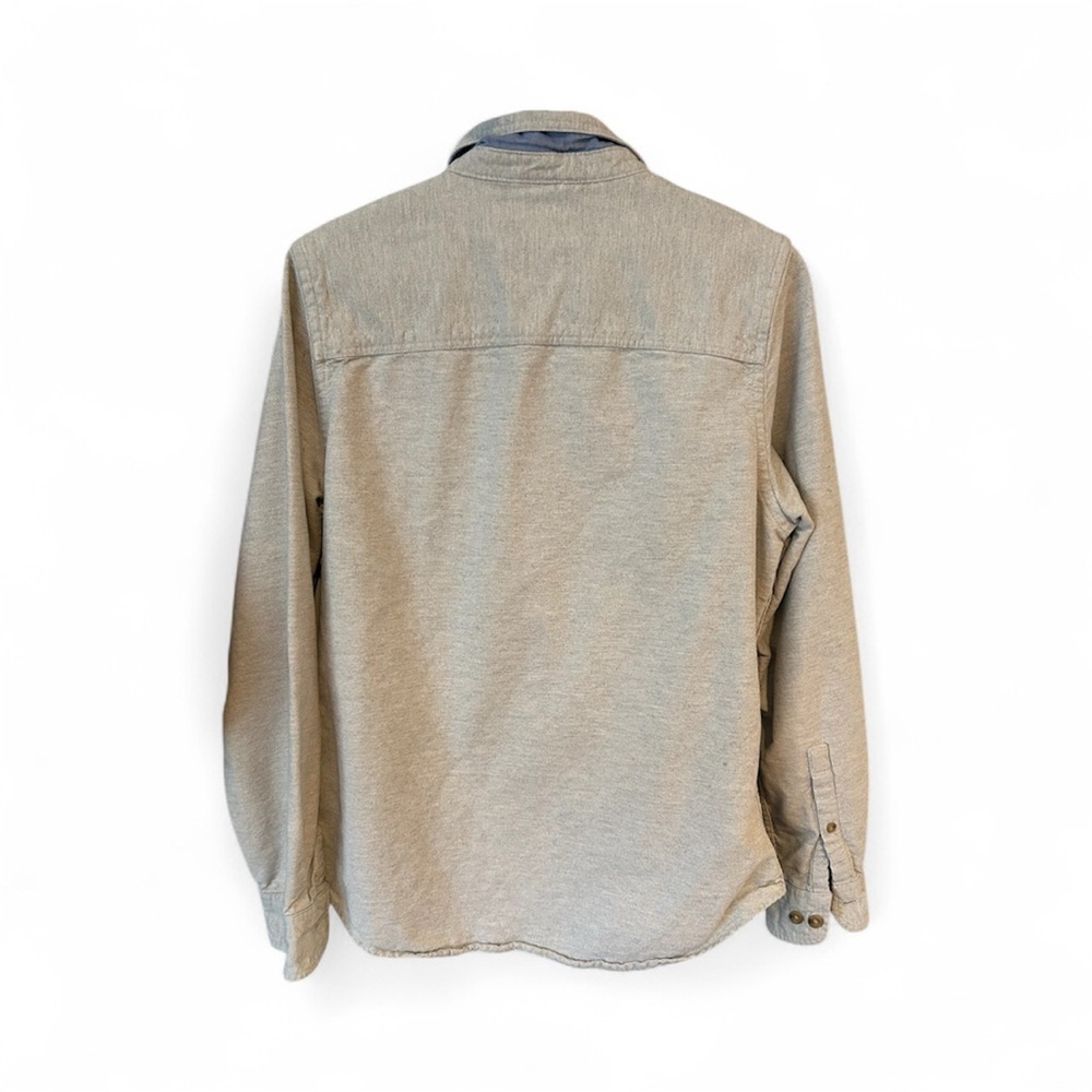 L.L. Bean Blue and Gray Shirt - Picture 2 of 4